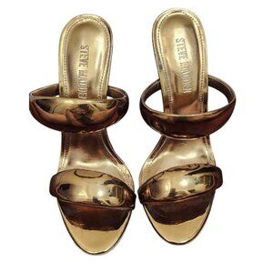 Steve Madden Gold Sandals
